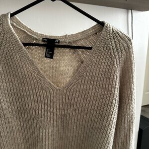 H&M Cream Knit Sweater